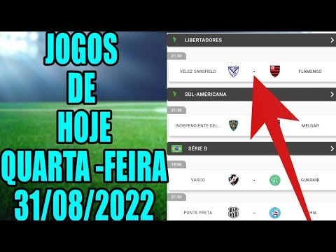 Quais são os jogos do dia 31?