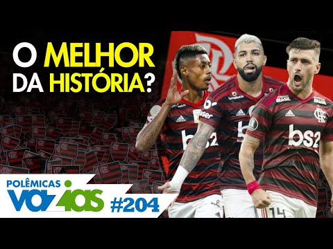 Qual foi a pontuação do Flamengo em 2019?